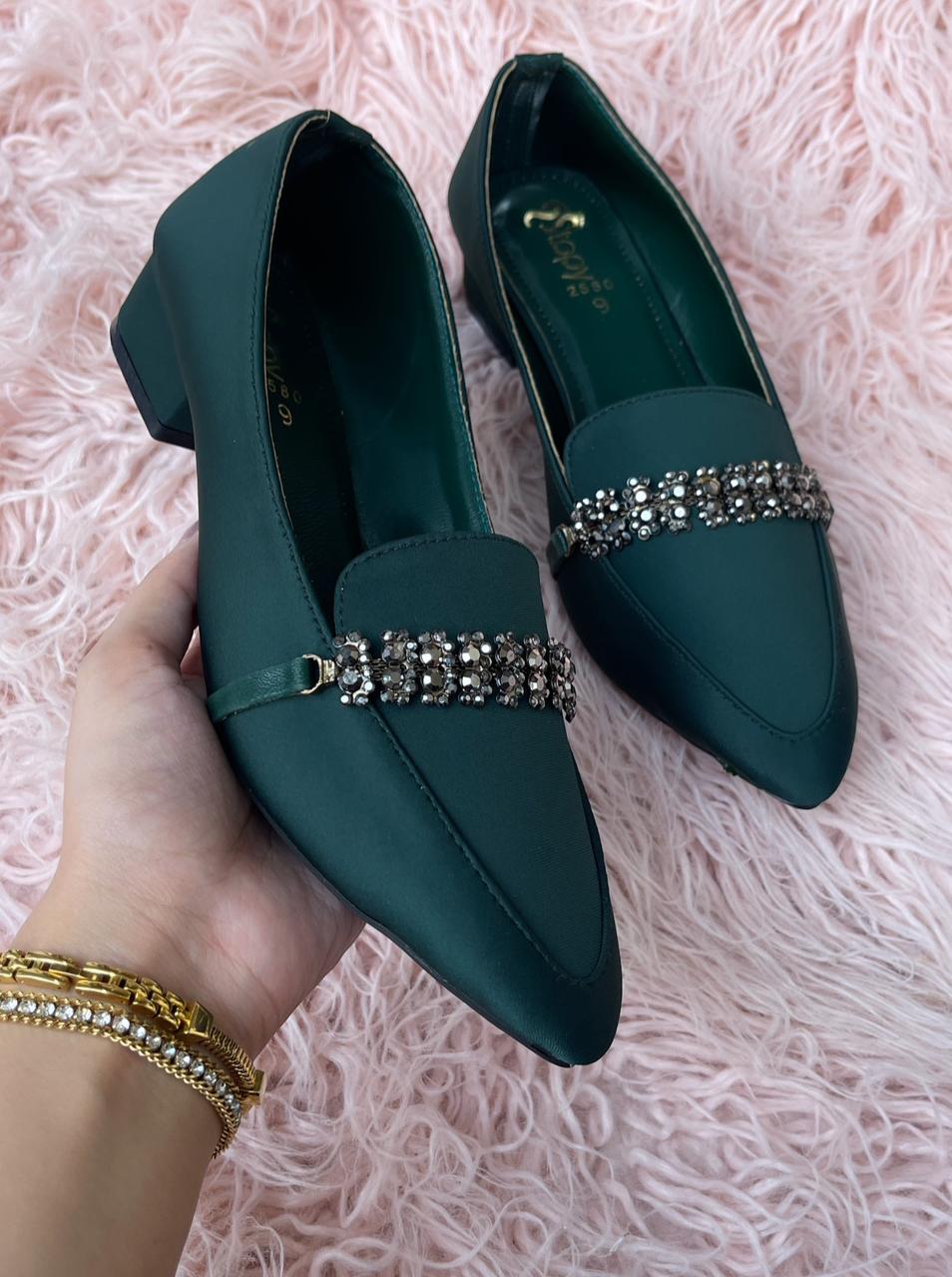 Court Shoes Green