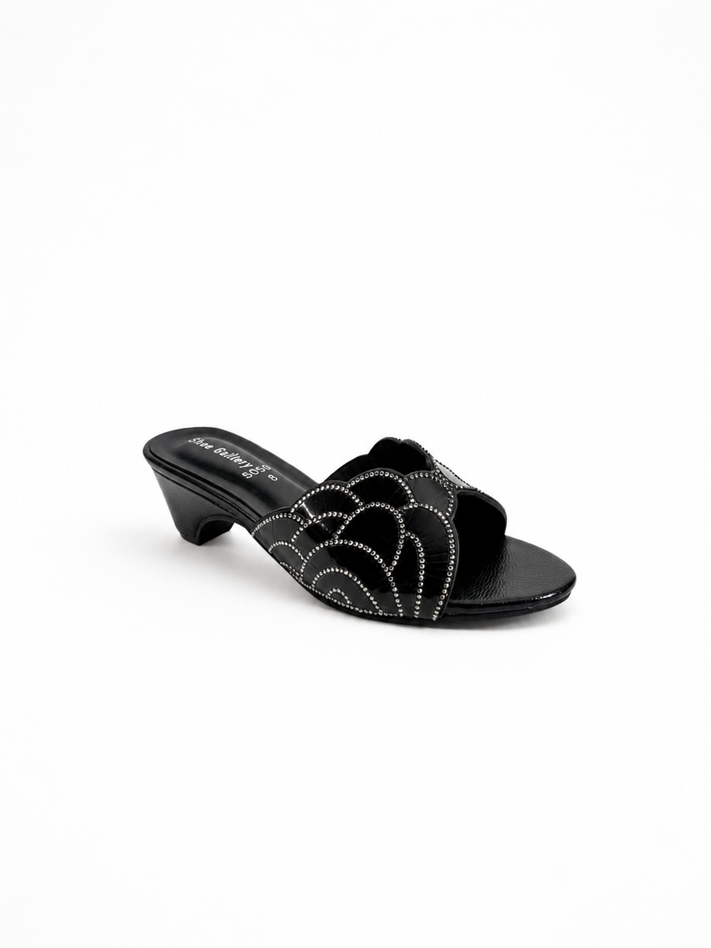 Midnight Knot Flat Slides