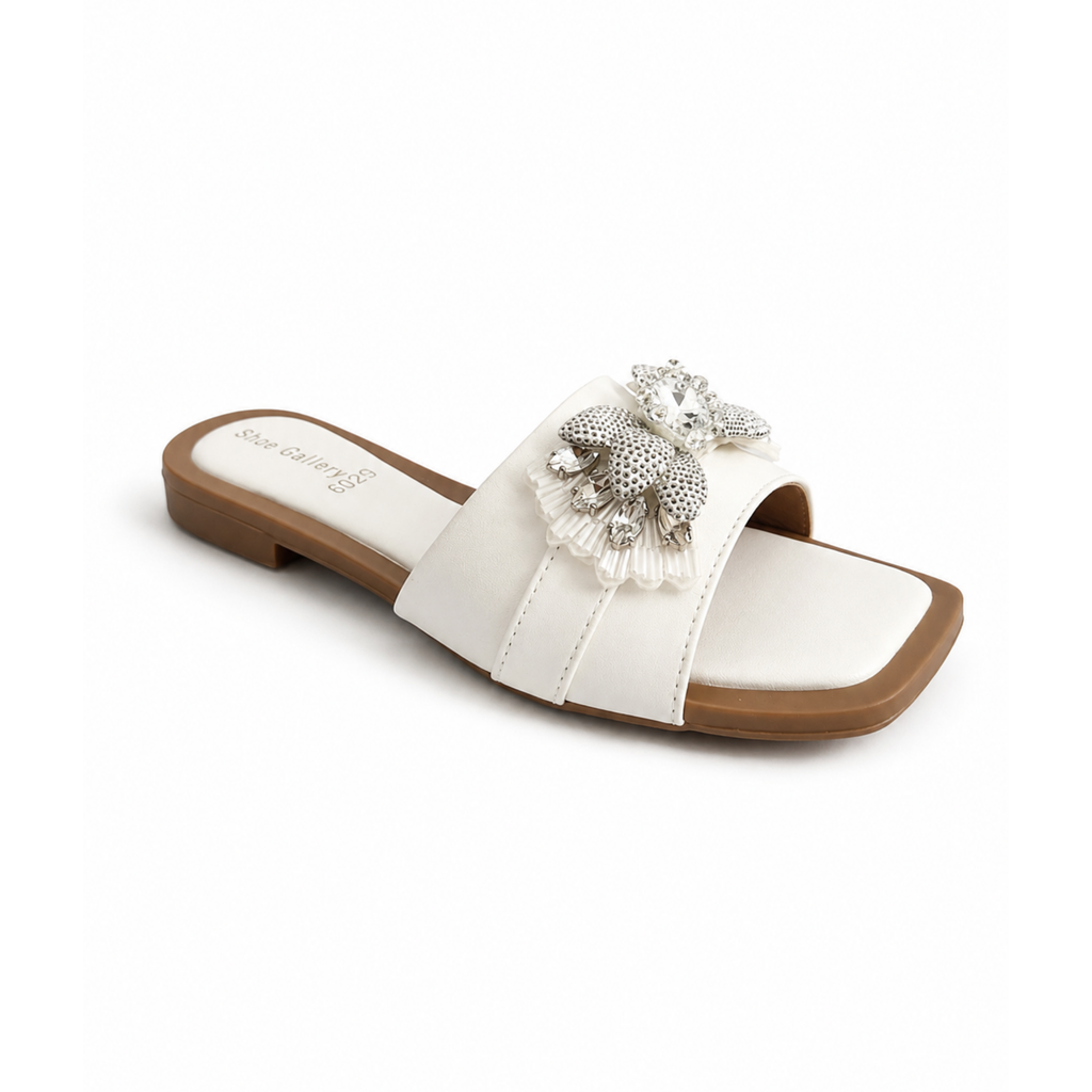 Pearl Blossom Comfort Slides